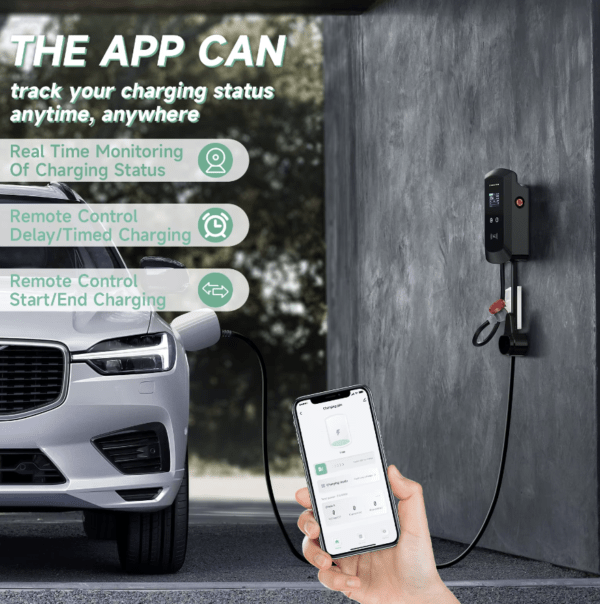 E1 ev charging mobile app control