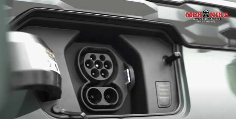 KIA NIRO EV charger port