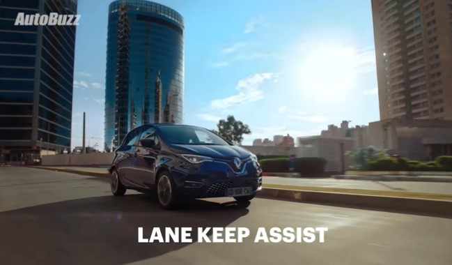 Lane Keep Assist Renault Zoe EV