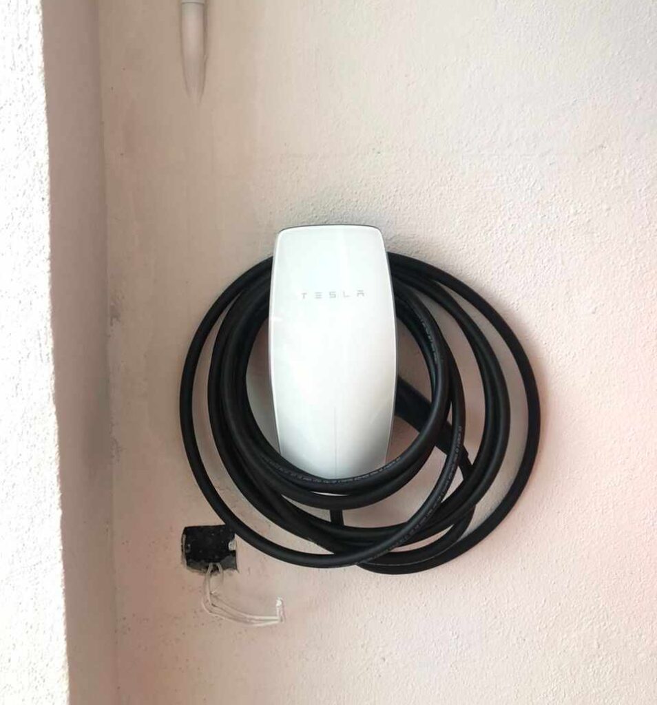 Tesla box charger installation in malaysia