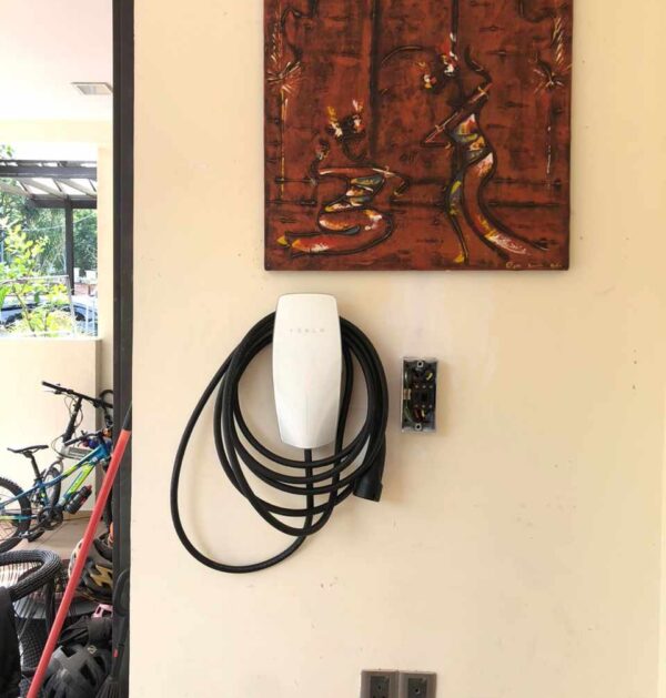 Tesla charger installation with hacking ukay perdana ampang - energi elite