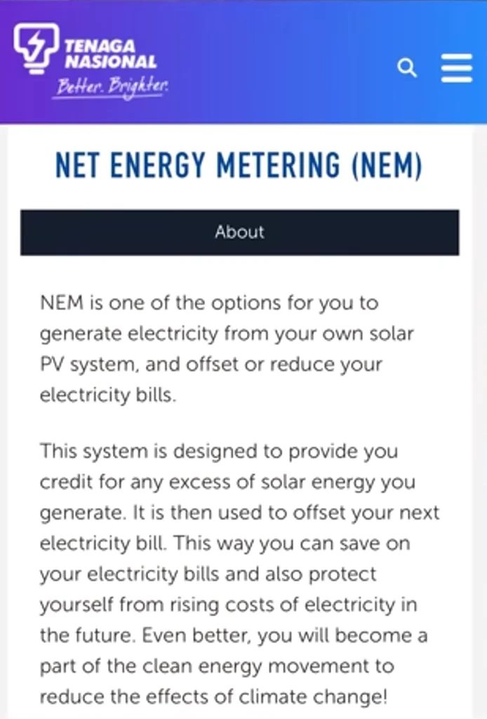 Diagram illustrating net energy metering, where excess solar power is sent to the grid to reduce electricity bills
