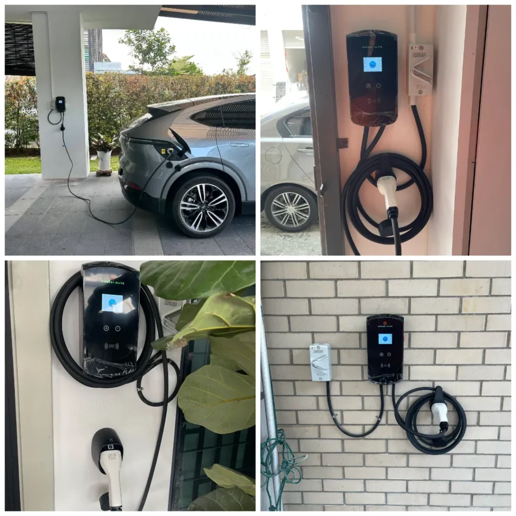 Installations done by Energielite, previous gen EV Charger,E1.