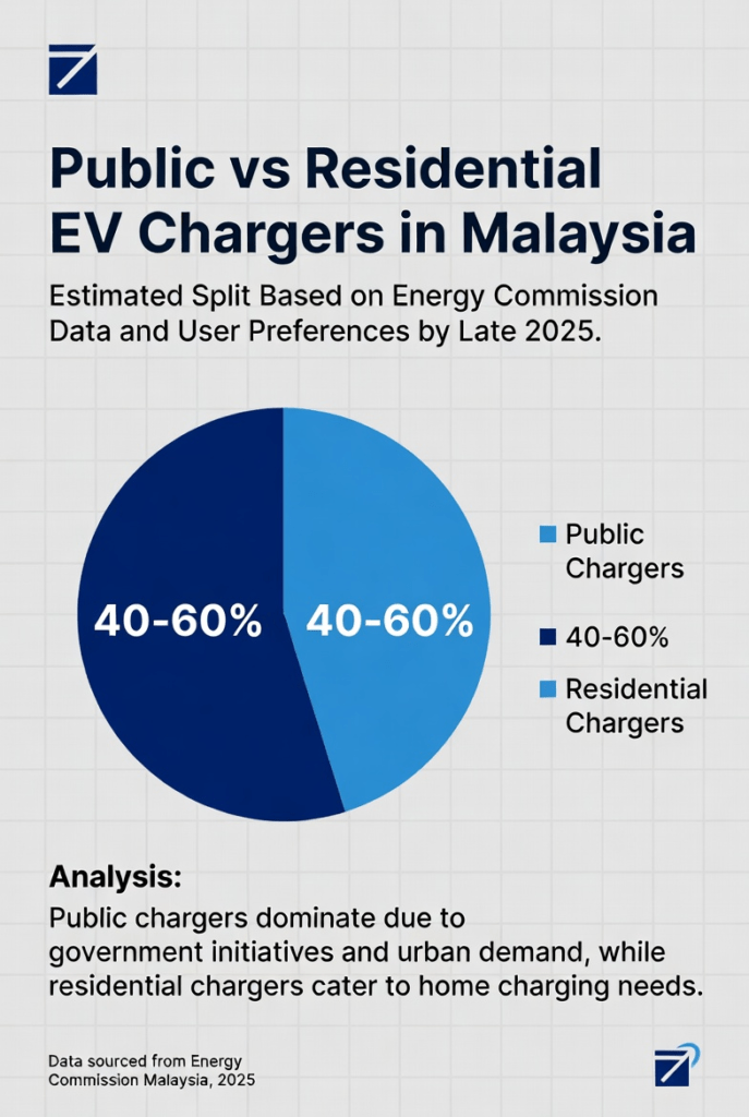 Public Vs Residential EV Chargers in Malaysia