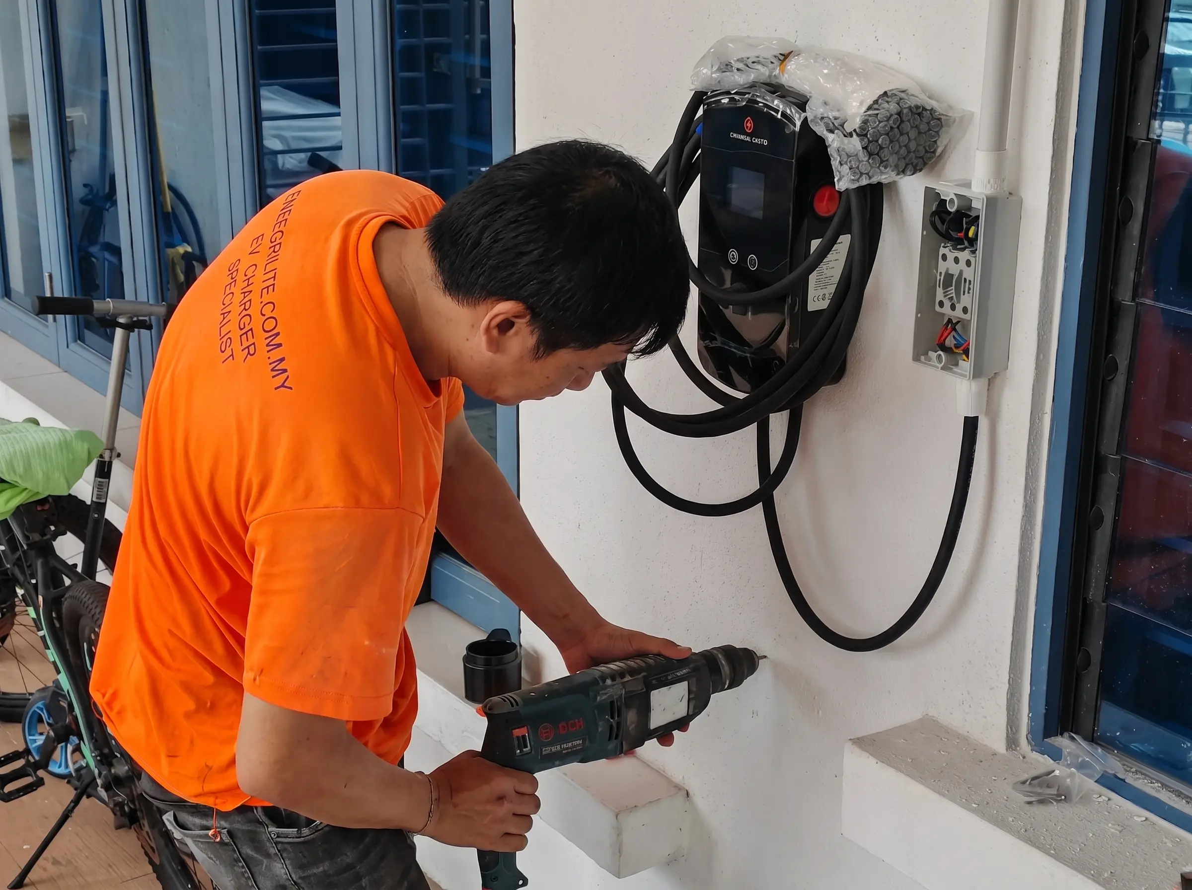 Energi Elite Electric Car EV Charger Installation